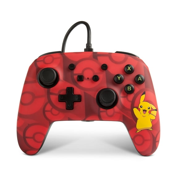 PowerA Enhanced Wired Controller for Nintendo Switch - Pokémon: Pikachu PowerA Enhanced Wired Controller for Nintendo Switch - Pokémon: Pikachu